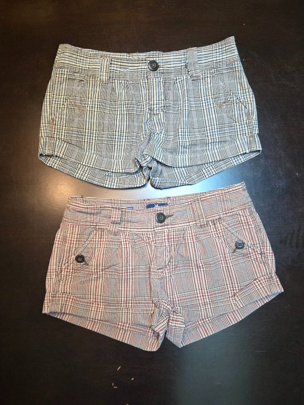 American Eagle plaid shorts size 2 (Bundle of 2)
